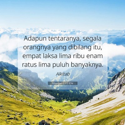 Bilangan 2:15 IDN Gambar Ayat Alkitab