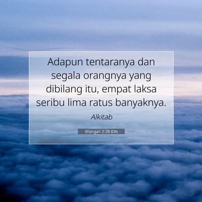 Bilangan 2:28 Ayat Alkitab Dijelaskan
