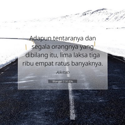 Bilangan 2:30 Ayat Alkitab Dijelaskan