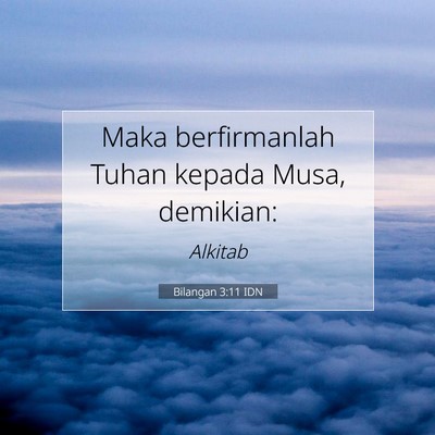 Bilangan 3:11 Ayat Alkitab Dijelaskan