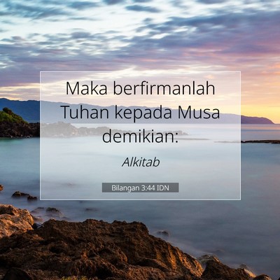 Bilangan 3:44 Ayat Alkitab Dijelaskan