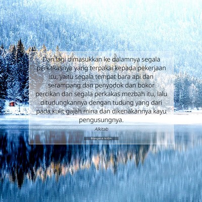 Bilangan 4:14 Ayat Alkitab Dijelaskan
