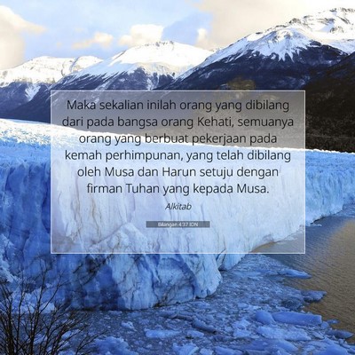 Bilangan 4:37 Ayat Alkitab Dijelaskan