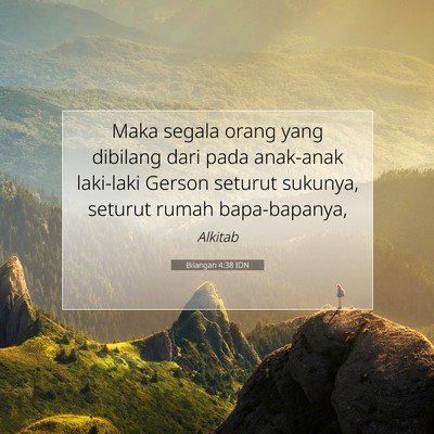 Bilangan 4:38 Ayat Alkitab Dijelaskan