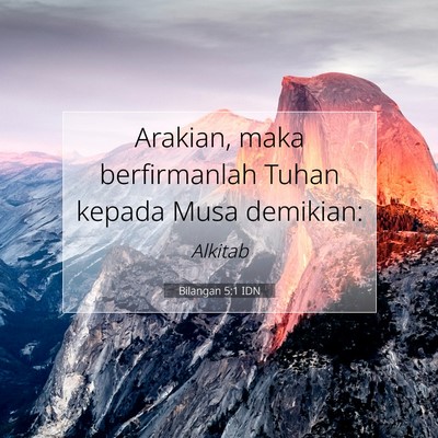 Bilangan 5:1 Ayat Alkitab Dijelaskan