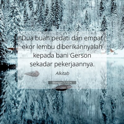 Bilangan 7:7 Ayat Alkitab Dijelaskan
