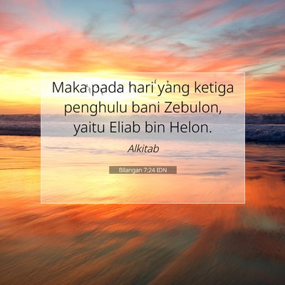 Bilangan 7:24 IDN Gambar Ayat Alkitab