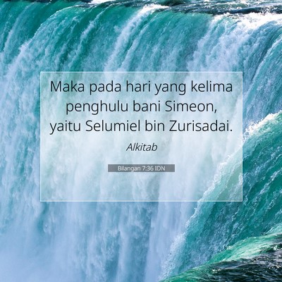Bilangan 7:36 IDN Gambar Ayat Alkitab