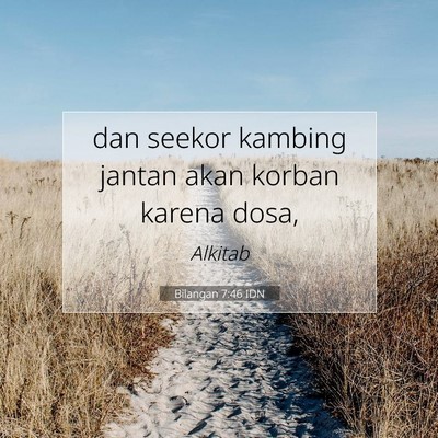 Bilangan 7:46 Ayat Alkitab Dijelaskan