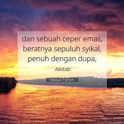 Bilangan 7:68 Ayat Alkitab Dijelaskan