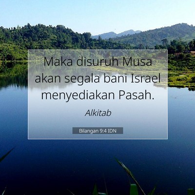 Bilangan 9:4 Ayat Alkitab Dijelaskan