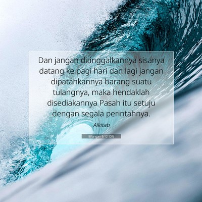 Bilangan 9:12 Ayat Alkitab Dijelaskan