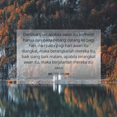 Bilangan 9:21 Ayat Alkitab Dijelaskan