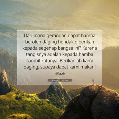 Bilangan 11:13 Ayat Alkitab Dijelaskan