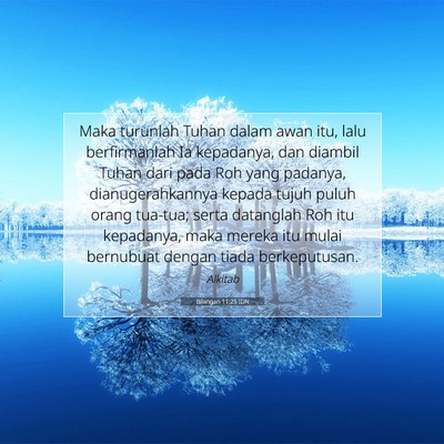 Bilangan 11:25 IDN Gambar Ayat Alkitab