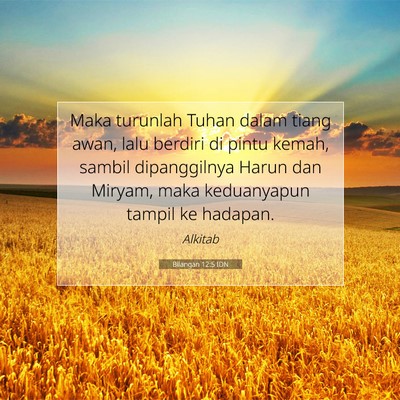 Bilangan 12:5 Ayat Alkitab Dijelaskan