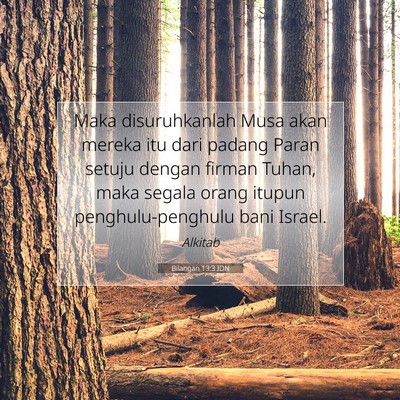 Bilangan 13:3 Ayat Alkitab Dijelaskan