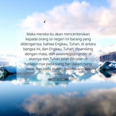 Bilangan 14:14 Ayat Alkitab Dijelaskan