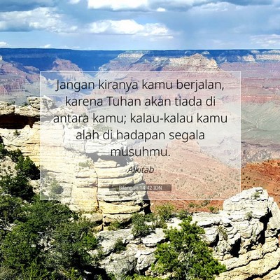 Bilangan 14:42 Ayat Alkitab Dijelaskan