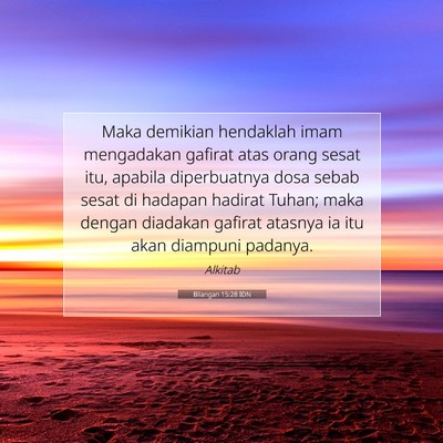 Bilangan 15:28 Ayat Alkitab Dijelaskan