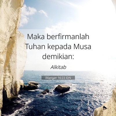 Bilangan 16:23 Ayat Alkitab Dijelaskan