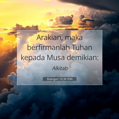 Bilangan 16:36 Ayat Alkitab Dijelaskan