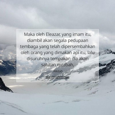 Bilangan 16:39 Ayat Alkitab Dijelaskan