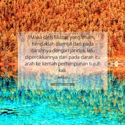 Bilangan 19:4 IDN Gambar Ayat Alkitab