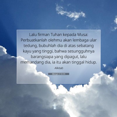 Bilangan 21:8 Ayat Alkitab Dijelaskan
