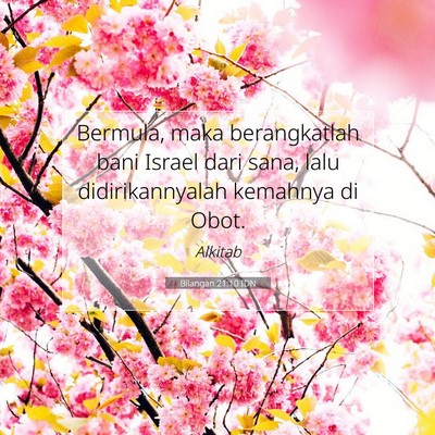 Bilangan 21:10 Ayat Alkitab Dijelaskan