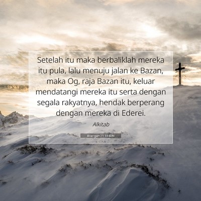 Bilangan 21:33 Ayat Alkitab Dijelaskan