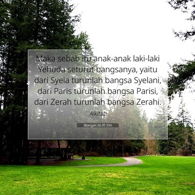 Bilangan 26:20 IDN Gambar Ayat Alkitab