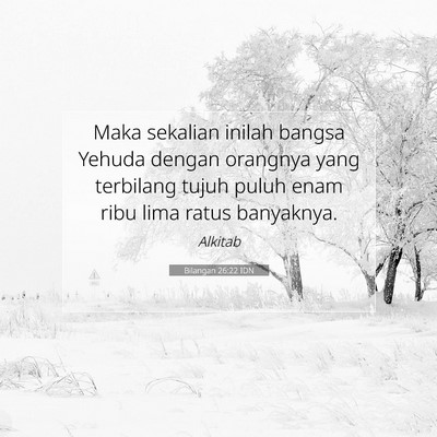 Bilangan 26:22 IDN Gambar Ayat Alkitab