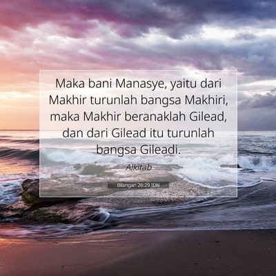 Bilangan 26:29 IDN Gambar Ayat Alkitab