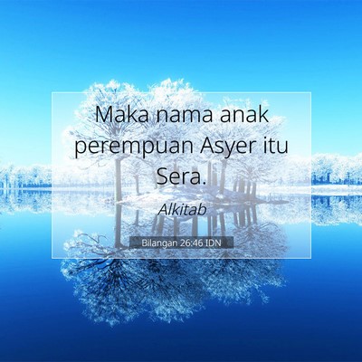 Bilangan 26:46 Ayat Alkitab Dijelaskan
