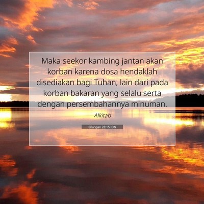 Bilangan 28:15 Ayat Alkitab Dijelaskan