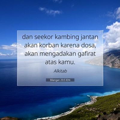 Bilangan 29:5 Ayat Alkitab Dijelaskan