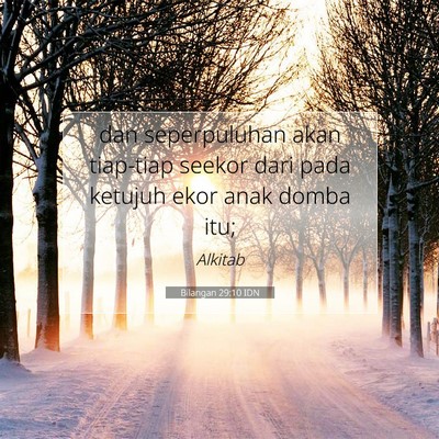 Bilangan 29:10 Ayat Alkitab Dijelaskan
