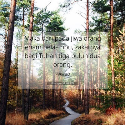 Bilangan 31:40 Ayat Alkitab Dijelaskan