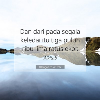 Bilangan 31:45 Ayat Alkitab Dijelaskan