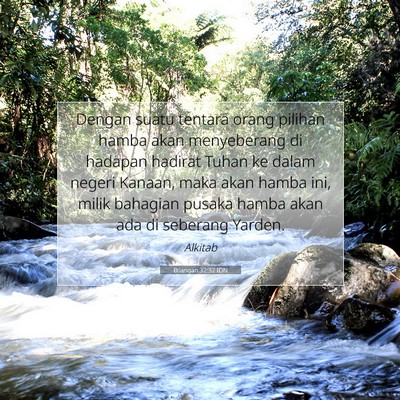 Bilangan 32:32 Ayat Alkitab Dijelaskan
