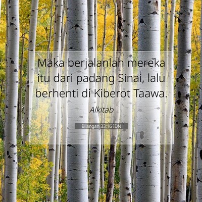 Bilangan 33:16 Ayat Alkitab Dijelaskan