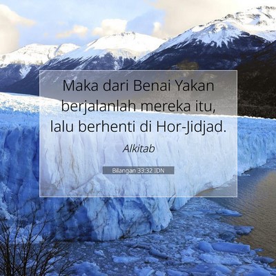 Bilangan 33:32 Ayat Alkitab Dijelaskan