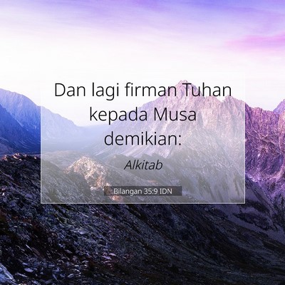 Bilangan 35:9 Ayat Alkitab Dijelaskan