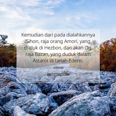 Ulangan 1:4 Ayat Alkitab Dijelaskan