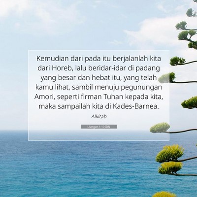 Ulangan 1:19 Ayat Alkitab Dijelaskan