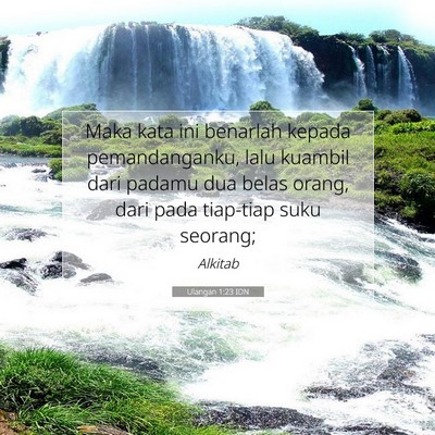 Ulangan 1:23 Ayat Alkitab Dijelaskan