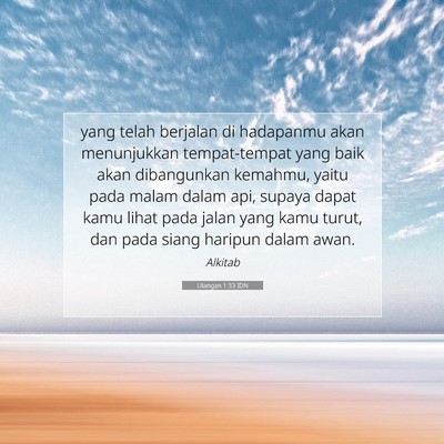 Ulangan 1:33 Ayat Alkitab Dijelaskan