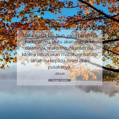 Ulangan 1:38 Ayat Alkitab Dijelaskan