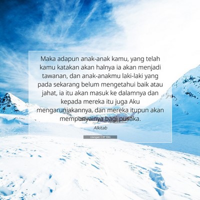 Ulangan 1:39 Ayat Alkitab Dijelaskan